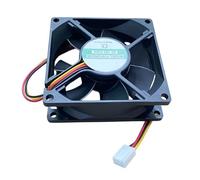 Ventilateur De Réfrigérateur De Remplacement, Compatible Avec Le Ventilateur Carré YTD128025B De 8 Cm, 12 V CC, 0,60 A, 3 Fils