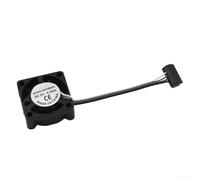 Ventilateur de refroidissement 25 x 25 x 10 mm 5 V pour imprimantes 3D P1P et P1S, 2510 DC 5 V 15000 tr/min Double roulement à billes Ventilateur à faible bruit pour chauffage - Compatible avec les