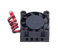 Ventilateur de Refroidissement 5 V, Ventilateur de Dissipation Thermique de Petite Taille, Coque en ABS à Connexion Facile avec Fil pour modèle Raspberry Pi 4