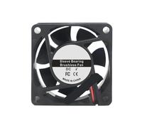 Ventilateur de refroidissement 60 x 60 x 25 mm DC12 V for machine-outil sans balais, moteur CC(5V 2325RPM)