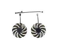 Ventilateur De Refroidissement 88 Mm T129215SU PLD09210S12HH, Compatible avec Gigabyte, Compatible avec Les Cartes Graphiques GeForce GTX 1050 Ti, RX 480, 470 Et GTX 1060 G1(2PCS Set)