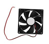 Ventilateur de refroidissement 90 mm x 25 mm DC 12 V 2 broches pour boîtier d'ordinateur