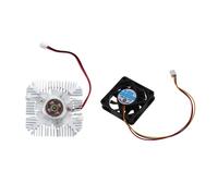Ventilateur De Refroidissement À 2 Broches Avec Protège-Doigts En Métal, 4800 Rpm Avec 60x60x15mm, Carte Vidéo Vga Pour Pc