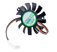 Ventilateur de refroidissement à 4 fils et 4 broches PWM for routeur logiciel, 1 pièce DFB500912M DC12V 1,6W, diamètre 45 mm, pas de trou 35 x 35 x 27 mm(CPU 2.5 4pin)