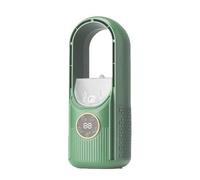 Ventilateur de refroidissement à air portable 6 vitesses silencieux avec minuterie de 6 h LED USB pour chambre à coucher, bureau, brume silencieuse pour et maison