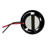 Ventilateur De Refroidissement À Cadre Circulaire Phares Automobiles Led DC5V/9V/12V Roulement Hydraulique Rond 25x25x10mm Puissant Ventilateur À Flux D'air 2510