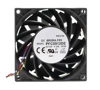 Ventilateur de refroidissement à Double boule 9CM 90 * 90 * 38MM 12V 4,32a PFC0912DE(3wire B2)