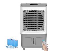 Ventilateur de refroidissement à évaporation portable, solution de refroidissement écoénergétique avec compartiment à glace pour la maison et le bureau