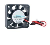 Ventilateur de refroidissement à flux axial ACP4010 4 cm 40 mm 40 x 40 x 10 mm DC 5 V/12 V/24 V 2 broches for disques durs/routeurs/ordinateurs industriels(DC5V Oil bearing)