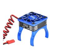 Ventilateur de refroidissement à haute vitesse en aluminium - 20 000 tr/min - Compatible avec moteur de 36 mm - Pour Traxxas 1:16 Mini Maxx/Mini Slash/XRT VXL 3S/1:8 Jato 4X4 - Bleu