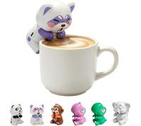 Ventilateur de refroidissement alimentaire, soupe soufflant ventilateurs alimentaires Clip-On Mini pour tasse et bol, mignon soufflant éléphant pour bébé soupe chaude, thé et nouilles-chat