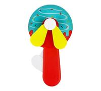 Ventilateur De Refroidissement Alimenté À La Main - Refroidisseur À Pression Manuelle, Mini Ventilateur À Bouton Poussoir | Jouet Rafraîchissant D'été Portable, Ventilater À Air Personnel En Forme De