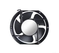 Ventilateur de refroidissement CA FP-108EX-S1-B avec corps en alliage d'aluminium solide, options d'alimentation du moteur 110-370 W et performance silencieuse pour les boîtes de distribution