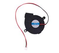 Ventilateur de refroidissement CC sans balais noir 5015S 12 V 0,14 A 50 mm x 15 mm