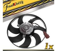 Ventilateur de refroidissement compatible avec A3 8P Altea 5P Toledo III Octavia II Caddy III EOS Golf Plus 5M1 521V 1K J-e-t-t-a III 1K2 P-a-s-s-a-t 3C2 3C5 T-o-u-r-a-n 1T 2003-2019 1K0959455DH