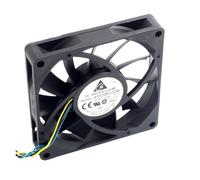 Ventilateur De Refroidissement, Compatible Avec Delta, 1 Pièce, 8 Cm, 80 Mm, 8015, 8 X 8 X 1,5 Cm, 80 X 80 X 15 Mm, 12 V, 0,5 A, 4 Fils, PWM, EFC0812DB