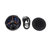 Ventilateur de refroidissement conçu pour les supports de radiateur de tablette utilisant des caractéristiques de refroidissement semi-conducteur en porcelaine glacée et RVB