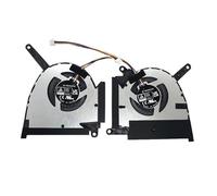 Ventilateur de Refroidissement CPU GPU, Compatible avec ASUS,TUF AIR 2022 FX517 FX517Z FX517ZC FX517ZR RTX3050 TI 5V et 12V(2 Fan Together 5V)