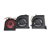 Ventilateur de Refroidissement CPU GPU de Remplacement pour GS65 GS65VR 8SE 8SF 8SG Thin 8RE 8RF avec Ventilateur de Refroidissement CPU GPU pour Ordinateur Portable 5V pour