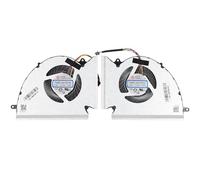 Ventilateur de refroidissement CPU + GPU de remplacement pour MSI GE76 GP76 WE76 MS-17K3 MS-17K2 MS-17K1 Series PABD1A010SHR-N451 PABD1A010SHL-N452 DC12V 0.6A