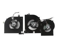 Ventilateur de refroidissement CPU + GPU de remplacement pour MSI GS65 Stealth GS65VR P65 Creator WS65, MS-16Q4 MS-16Q5 Ventilateur d'ordinateur portable P/N : BS5005HS-U3I BS5005HS-U3J 16Q4-G-CW