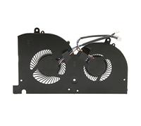 Ventilateur de Refroidissement CPU GPU pour GS75 P75 MS 17G1 MS 17G2 BS5005HS U3I BS5005HS U3J, Connecteur d'alimentation 4 Broches en Alliage D'aluminium ABS Remplacement du(Ventilateur GPU)