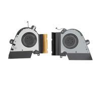 Ventilateur de Refroidissement CPU GPU pour Ordinateur Portable ASUS ROG Zephyrus GA502D GA502DU GU502 GU505 GU505DU, Ventilateur de Refroidissement CPU GPU de (Processeur + GPU)
