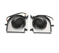 Ventilateur de Refroidissement CPU GPU pour Ordinateur Portable pour GE75 GP75 GL75 WE75 GE63 GP63 GL63 GV63 GE73 GL73VR, Remplacement du Ventilateur de Refroidissement CPU(Ventilateur CPU et GPU)