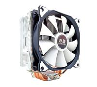 Ventilateur De Refroidissement Cpu Mt6 12cm, 6 Tuyaux De Chaleur En Cuivre Pur, Refroidisseur De Pc De Bureau, 4 Broches, Dissipateur Thermique Pwm, Pour Intel Amd