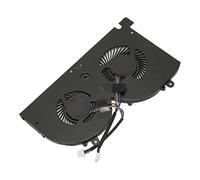 Ventilateur de Refroidissement CPU Refroidisseur GPU Remplacement du Connecteur d'alimentation 4 Broches pour Ordinateur Portable GS75 P75 MS 17G1 MS 17G2 BS5005HS U3I (Ventilateur GPU)
