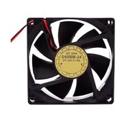 Ventilateur de refroidissement D80BM-24 8025 DC24V 0,14A 8CM à 2 fils