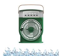 Ventilateur de refroidissement d'air portable, refroidisseur d'air de ventilateur de glace, ventilateur de refroidissement avec système de refroidissement de glace, ventilateur de souffle, mini ventil
