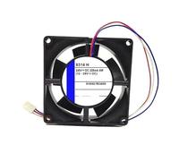 Ventilateur de refroidissement de boîtier Axial 8314H 24VDC 6W 0,25A 80 * 80 * 32mm 250mA 80m3/h