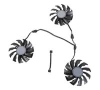 Ventilateur de refroidissement de carte graphique 4 broches DC12 V pour 3070TI 3080 3090 GAMING Gestion efficace de la dans l ' ordinateur T129215BU Ventilateur de refroidissement de carte vidéo