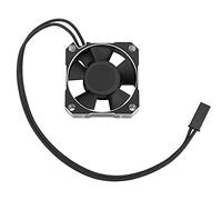 Ventilateur de Refroidissement de Moteur RC 35mm 8.5 V/21000 Tr/min Radiateur de Moteur de Ventilateur de Refroidissement RC pour Moteur sans Brosse à Capteur de Voiture 1/10 1/12 1/8 RC(Argent)