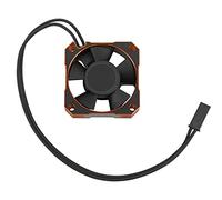 Ventilateur de Refroidissement de Moteur RC 35mm 8.5 V/21000 Tr/min Radiateur de Moteur de Ventilateur de Refroidissement RC pour Moteur sans Brosse à Capteur de Voiture 1/10 1/12 1/8 RC(Orange)