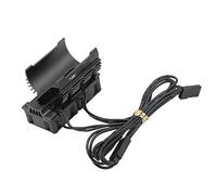 Ventilateur de refroidissement de moteur sans balais, 8.4V, 32000 tr/min, forte Dissipation thermique, moteur sans balais, double ventilateur de refroidissement (Noire)