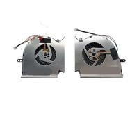 Ventilateur de Refroidissement de processeur for Ordinateur Portable, Compatible ForMSI, GL75 Leopard 9SC 9SCK 9SD 9SDK 9SE 9SEK 9SFK 9SGK 10SCSK 10SCSR 10SCXK/CXR/DK/DR GE63VR(GP75 All)