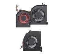Ventilateur de Refroidissement de Processeur pour Ordinateur Portable, pour MSI GS65 GS65VR P65 MS 16Q4 MS 16Q5 CPU GPU Cooler, Ventilateur de Refroidissement pour Ordinateur