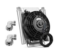 Ventilateur de refroidissement de radiateur d'excavatrice 12 V 80 W pour | Ventilateur de refroidissement électrique 12 V 80 W, ventilateur de radiateur à haut débit d'air, convient pour mini pelle