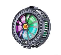 Ventilateur de refroidissement de téléphone portable pour les jeux, coque de refroidissement, radiateur de téléphone portable pour téléphone portable X3 taille 9 x 8 x 4,5 cm avec affichage numérique