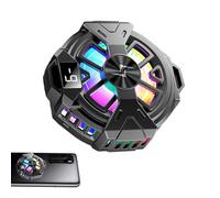 Ventilateur de Refroidissement de Téléphone, Ventilateur de Refroidissement pour Téléphone pour Jouer, Transmission Vidéo, Écouter de la Musique, Dispositif de Refroidissement de Téléphone Magnétique