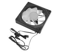 Ventilateur de Refroidissement d'ordinateur, CPU ARGB PWM 650-1600RPM à Installation Facile (Pale de Ventilateur inversée, Noire)