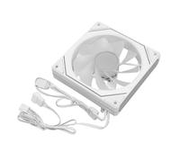 Ventilateur de Refroidissement d'ordinateur, CPU ARGB PWM 650-1600RPM à Installation Facile (Pale de Ventilateur inversée, Blanche)