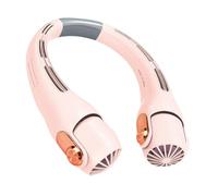 Ventilateur de refroidissement du cou - Ventilateur de flux d'air à 360 ° portable, appareil à batterie, réglable à 3 vitesses | Pratique sans main pour les femmes hommes, gadget personnel, us