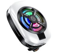 Ventilateur de refroidissement du téléphone portable - rapide | Radiateur semi-conducteur à trois vitesses ventilateur jeu alimenté Retour plus frais pour l'enregistrement vidéo, le streaming en direc