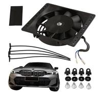 Ventilateur De Refroidissement Électrique Universel De 6 Pouces - Radiateur À Profil Mince Haute Puissance 12 V 80 W | Débit D'air Réversible Pour Véhicule Modifié Automatiquement, Condenseur A/C, Ref