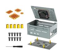 Ventilateur de refroidissement en aluminium et dissipateur thermique en cuivre, grand espace avec accessoires de ventilateur de refroidissement, refroidisseurs actifs
