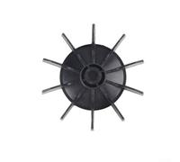 Ventilateur de refroidissement en plastique pour compresseur d'air - Moteur direct - Blanc et noir - Type de régiment 1P 3P - Faible bruit pour une installation ultra silencieuse et facile - Léger