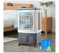 Ventilateur De Refroidissement éVaporatif Portable avec RéServoir De 30l, Refroidisseur D'Air à 3 Vitesses Avec Oscillation, Climatiseurs Mobiles pour Chambres, Bureaux Et Zones De Jardin